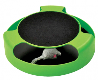 اسباب بازی اسکرچ گربه همراه با موش چرخان