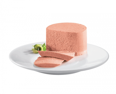 خوراک گورمه گلد 4 عددی تهیه شده از گوشت گاو، جگر، بوقلمون و ماهی تن