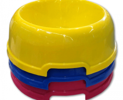 ظرف آب و غذای پلاستیکی مخصوص سگ و گربه