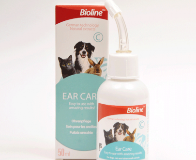 قطره گوش بایولاین مخصوص سگ و گربه و جوندگان