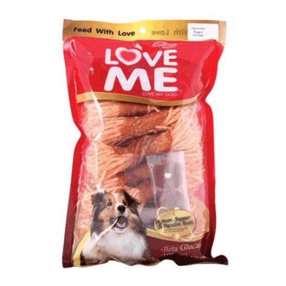 تشویقی سگ Love Me؛ مرغ و هویج