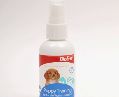 خرید اسپری تعلیم ادرار سگ بایولاین
