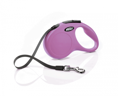 بند قلاده 5 متری فلکسی Flexi مدل Classic؛ مخصوص سگ نژاد کوچک و گربه