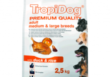 غذای خشک سگ تروپی داگ (Tropi Dog) مخصوص نژاد بزرگ و متوسط