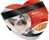 خوراک کاسه ای گربه Edel Cat؛ تهیه شده از گوشت غاز و جگر در ژله
