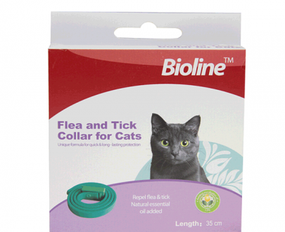 قلاده ضد کک و کنه گربه بایولاین