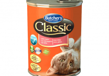 کنسرو گربه بوچرز Butchers Classic؛ تهیه شده از گوشت گاو