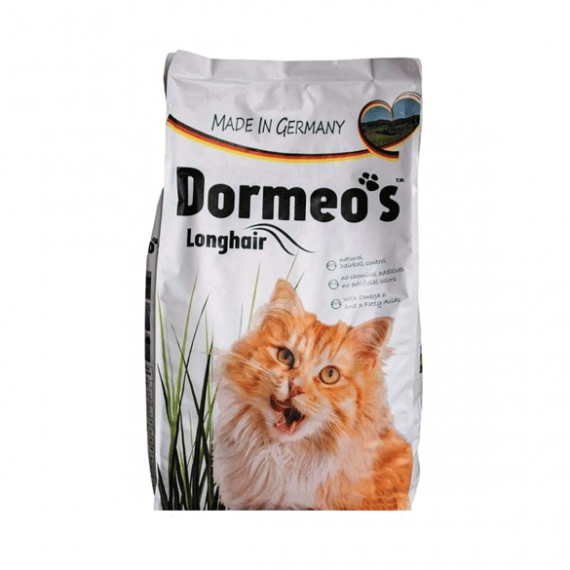 غذای خشک گربه دورمئو Dormeo’s حاوی امگا 3 و امگا 6؛ بسته 2.5 کیلویی