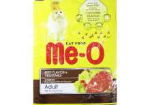 غذای خشک گربه مئو Me-O تهیه شده از گوشت گاو و سبزیجات؛ 7 کیلوییغذای خشک گربه مئو Me-O تهیه شده از گوشت گاو و سبزیجات؛ 7 کیلویی
