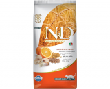 غذای خشک گربه N & D تهیه شده از ماهی کاد و پرتقال؛ 1.5 کیلویی