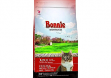 غذای خشک گربه بونی Bonnie تهیه شده از گوشت گوساله؛ 1.5 کیلویی