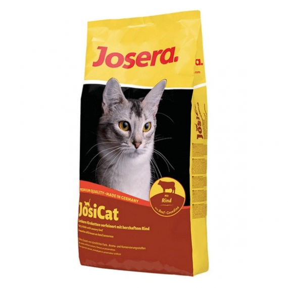غذای خشک گربه جوسی کت جوسرا Josera تهیه شده از گوشت گوساله؛ 4 کیلویی