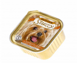 خوراک کاسه ای سگ استوزی Stuzzy تهیه شده از گوشت بره و برنج؛ 150 گرمی