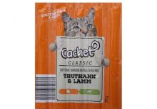 تشویقی مدادی گربه کچت Cachet تهیه شده از بره و بوقلمون؛ بسته 10 عددی