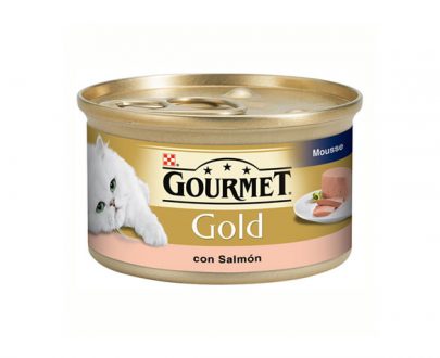 کنسرو گورمه گلد Gourmet؛ تهیه شده از ماهی سالمون، 85 گرمی