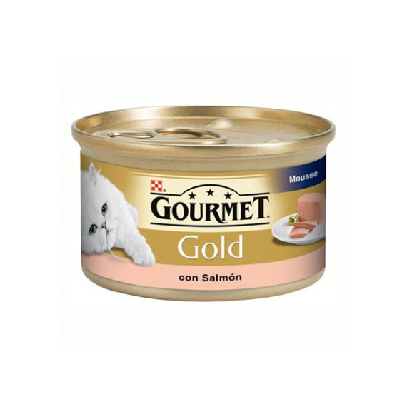 کنسرو گورمه گلد Gourmet؛ تهیه شده از ماهی سالمون، 85 گرمی