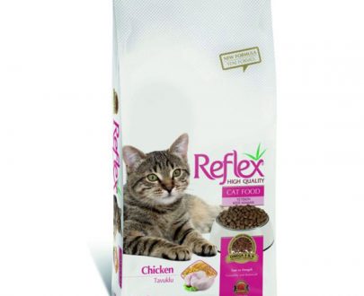غذای خشک گربه رفلکس Reflex؛ تهیه شده از گوشت، مرغ 15 کیلویی